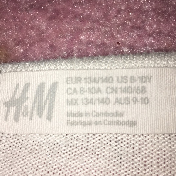 Cute White bunny longsleeve shirt - Picture 3 of 3